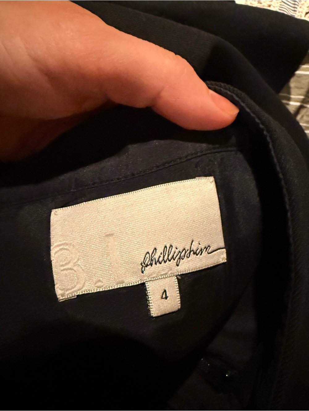 3.1 Phillip Lim Designer Wool Silk Mini Black Ruffle Tier Skirt size 4 - Picture 11 of 13